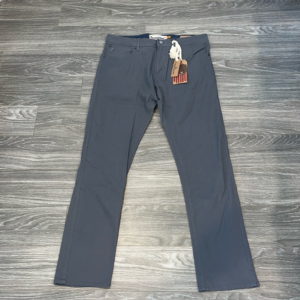 Tailor vintage canaan slim fit canvas pants. 34x32. NWT